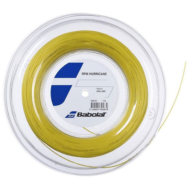 Babolat RPM Hurricane 16G Yellow (660 FT) REEL