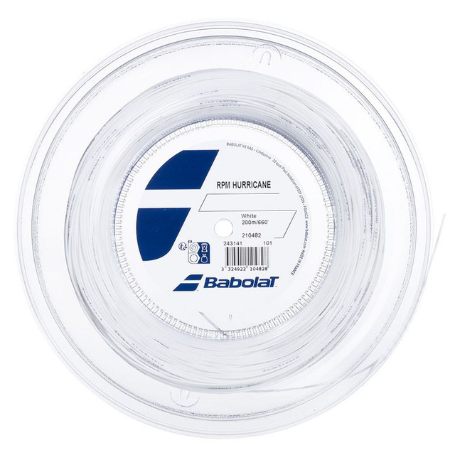 Babolat RPM Hurricane 17G White (660 FT) REEL