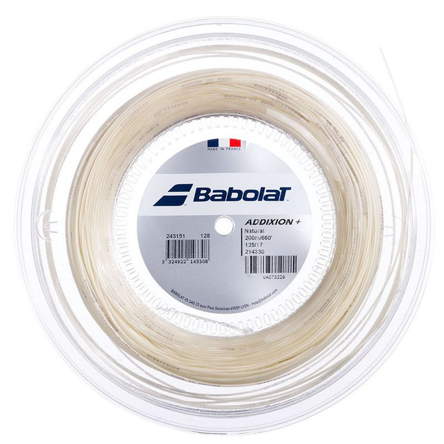 Babolat AddiXion+ 17G Natural (660 FT) REEL