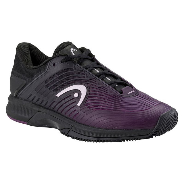Head Revolt Pro 4.5 Womens Clay Tennis Shoe - Black/Plum