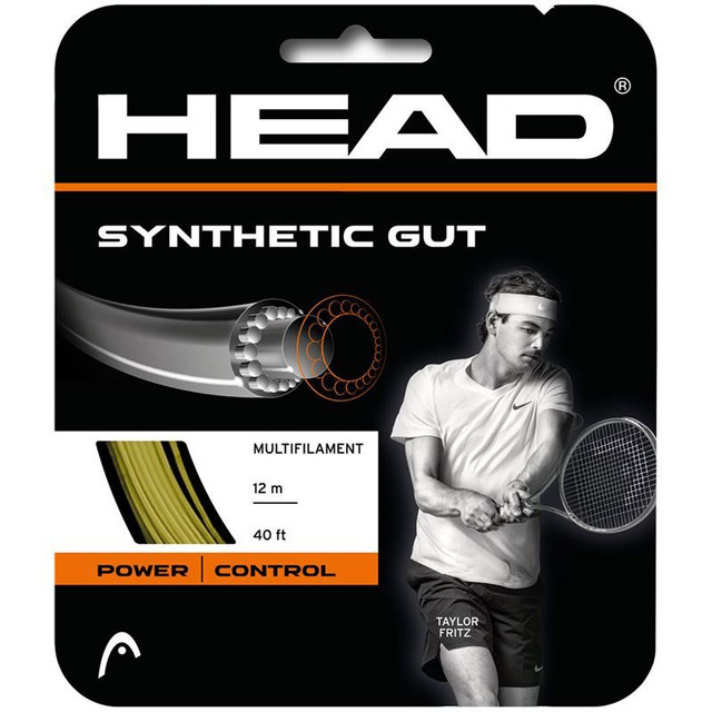 Head Synthetic Gut 16G Gold Tennis String
