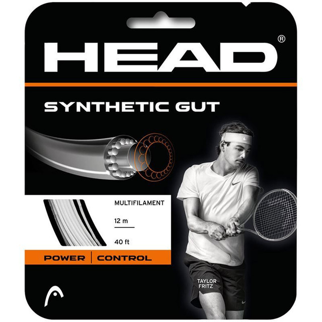 Head Synthetic Gut 17G White Tennis String