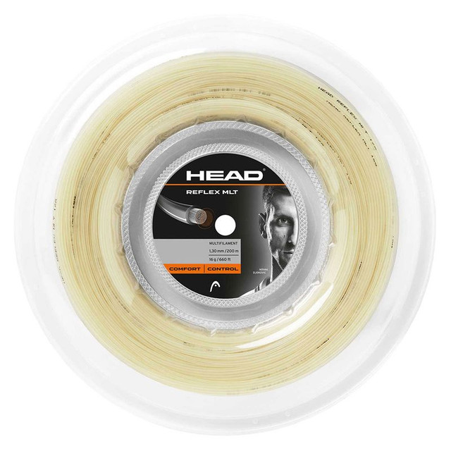 Head Reflex MLT 16G Natural Tennis String REEL