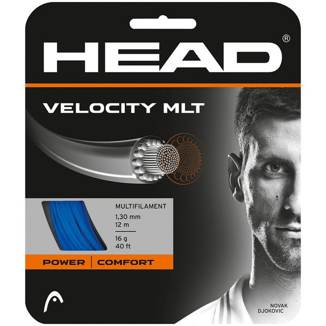 Head Velocity MLT 16G Blue Tennis String