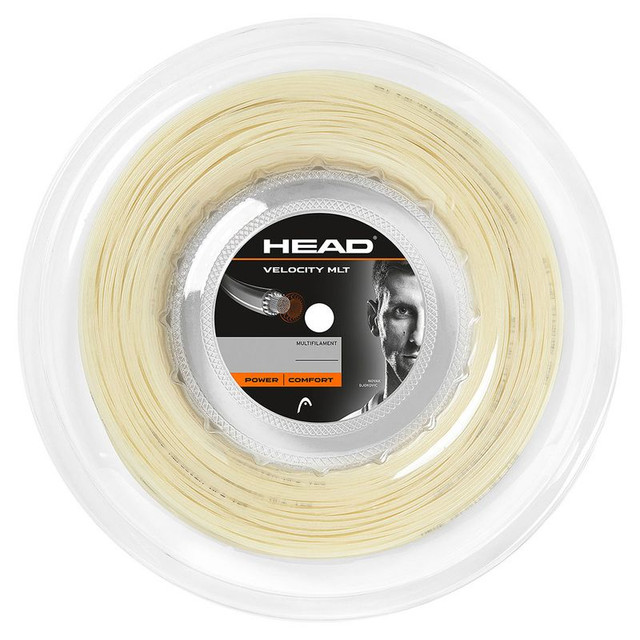 Head Velocity MLT 17G Natural Tennis String REEL