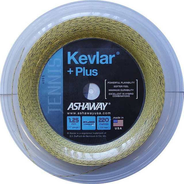 Ashaway Kevlar Plus 17 REEL (720 ft.) Tennis String