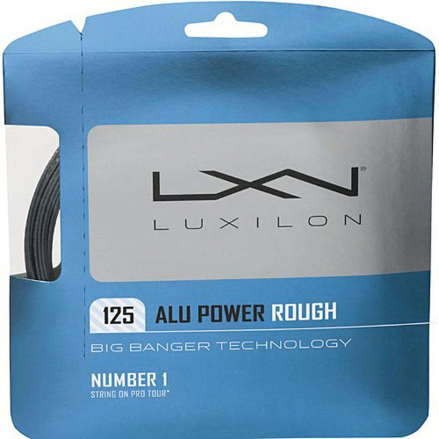 Luxilon ALU Power Rough 125 Silver Tennis String