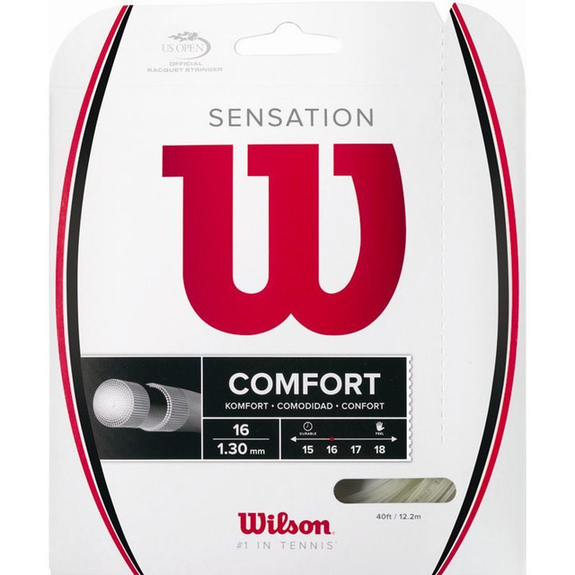 Wilson Sensation 16G Natural Tennis String