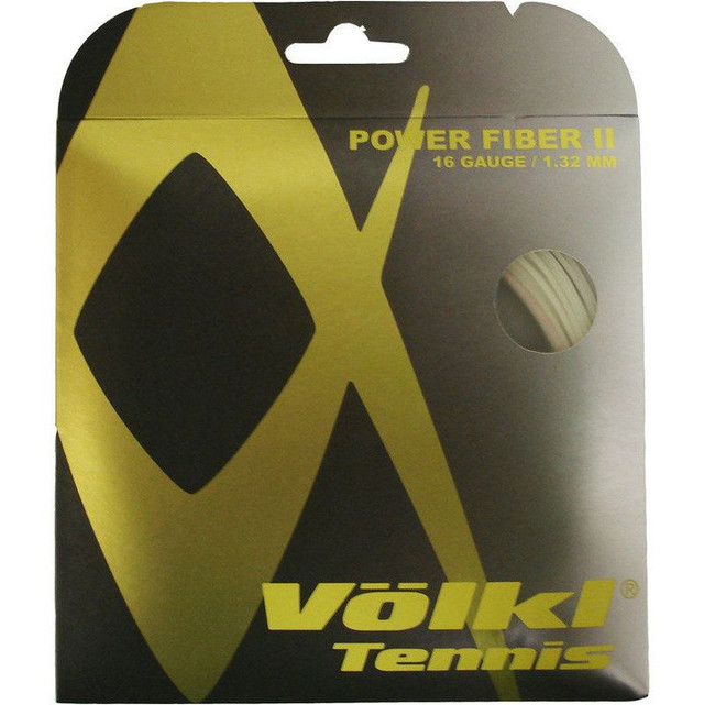 Volkl Power Fiber II 16G Natural Tennis String