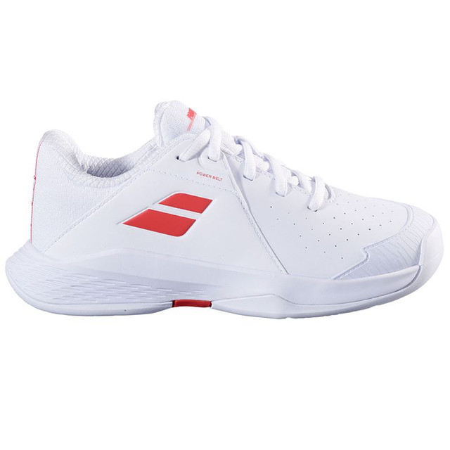 Babolat Propulse 3 All Court Junior Tennis Shoe - White/Coral
