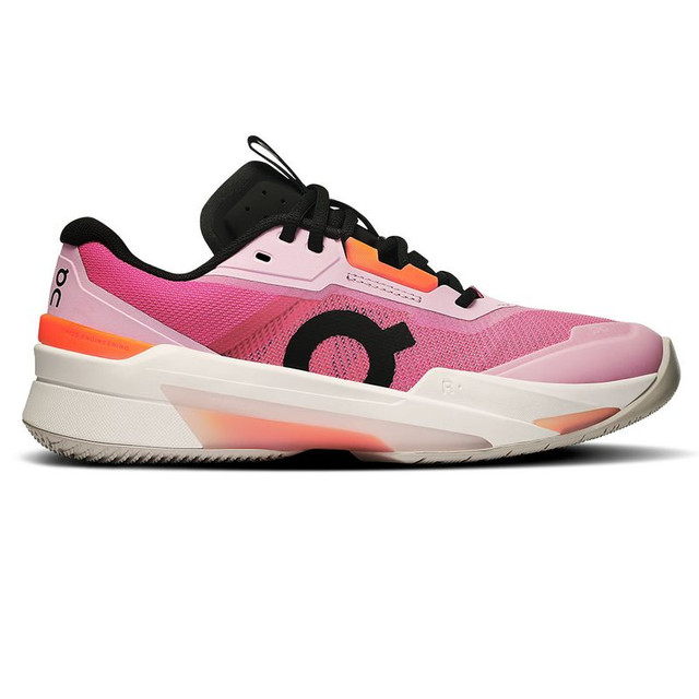 On The Roger Pro Fire Womens Tennis Shoe - Pink/Flame