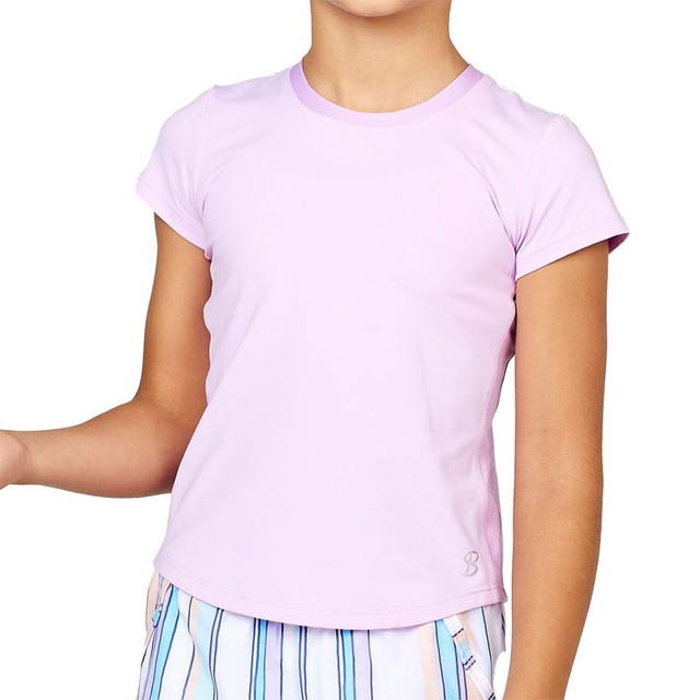 Sofibella UV Colors Girls Short Sleeve Top - Lavender