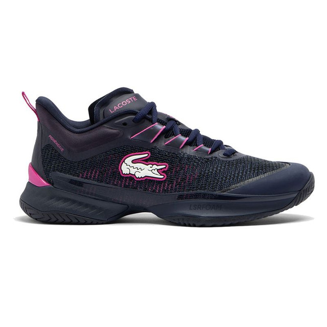 Lacoste AG-LT Ultra Womens Tennis Shoe - Navy/Pink
