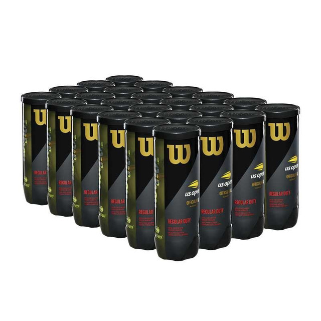 Wilson US Open Regular Duty Tennis Balls (Case)