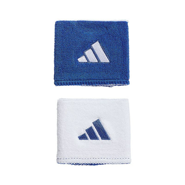 adidas Interval Reversible 2.0 Wristbands - Team Royal Blue/White