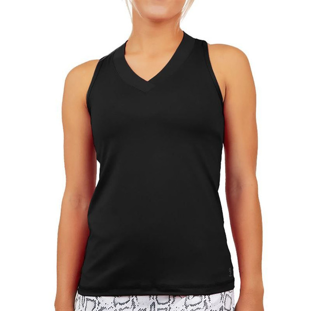 Sofibella UV Colors Racerback Tank - Black