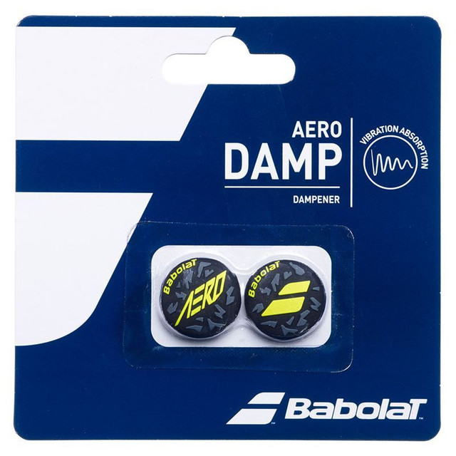 Babolat Aero Vibration Dampener - Grey/Yellow