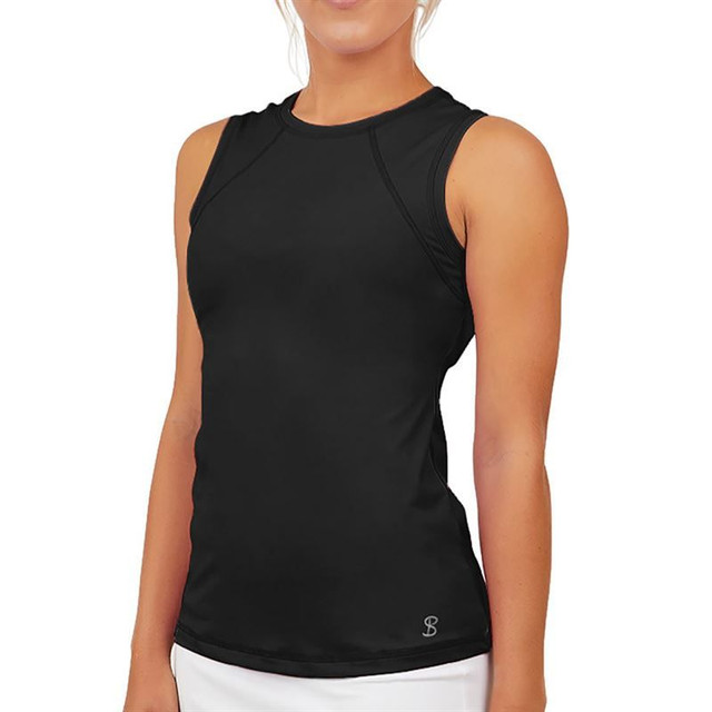 Sofibella UV Colors Sleeveless Top - Black