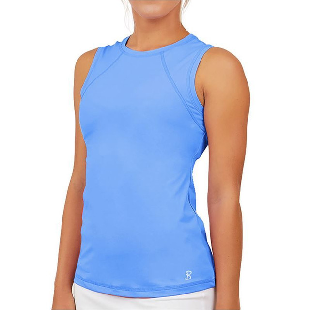 Sofibella UV Colors Sleeveless Top - Valley Blue