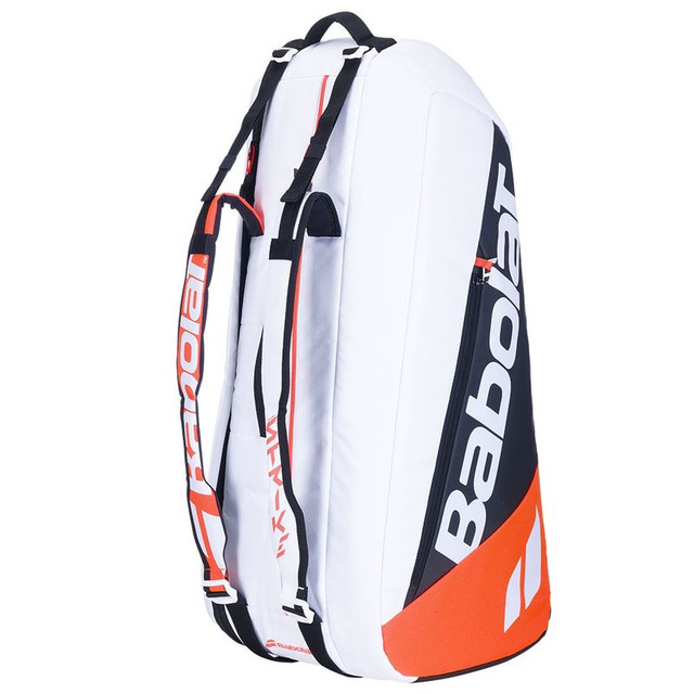 Babolat RH Pure Strike 6 Pack Tennis Bag - White/Red