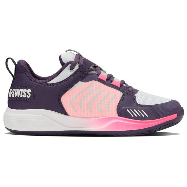 K Swiss Ultrashot Team Womens Tennis Shoe - Purple Plumeria/White