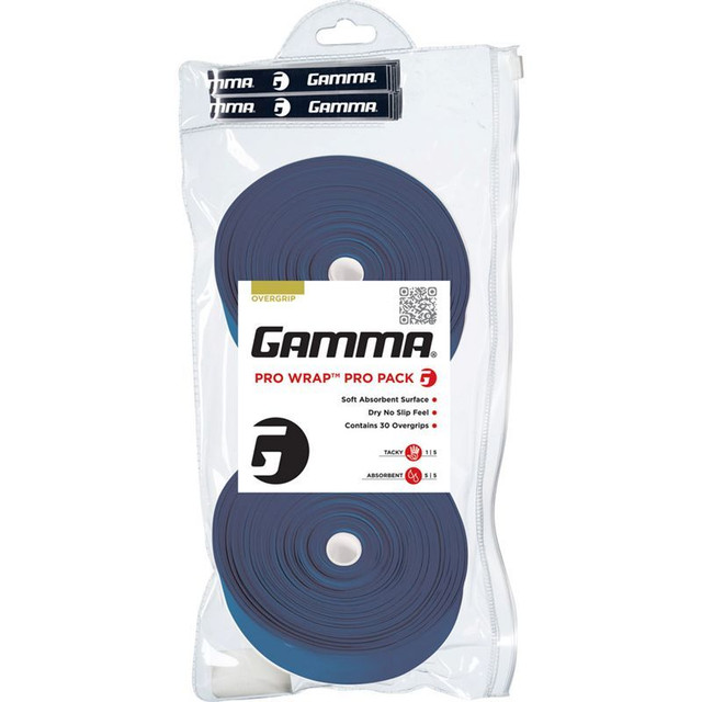 Gamma Pro Wrap 30 Pack Overgrip REEL