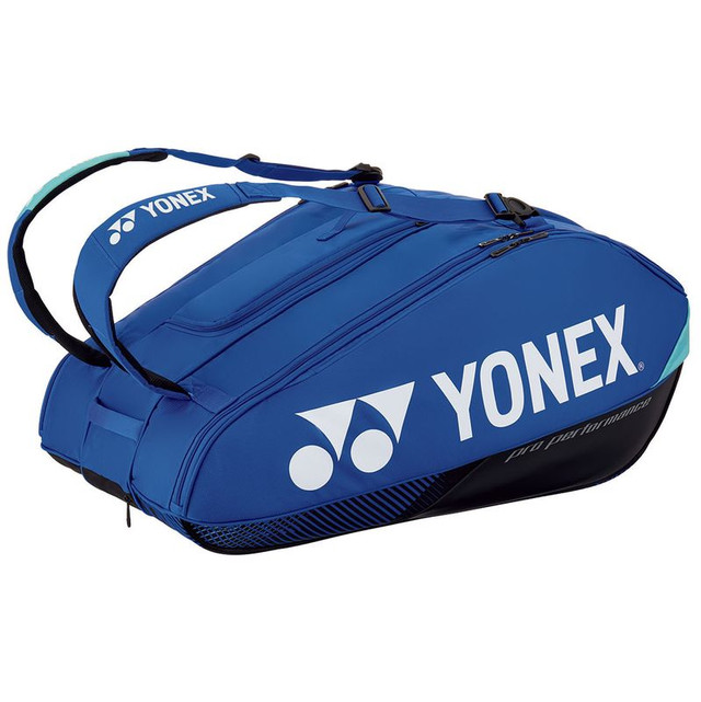 Yonex Pro Racquet 12 Pack Wide Tennis Bag - Cobalt Blue