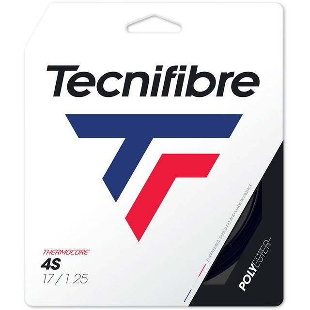 Tecnifibre 4S 17G Black Tennis String