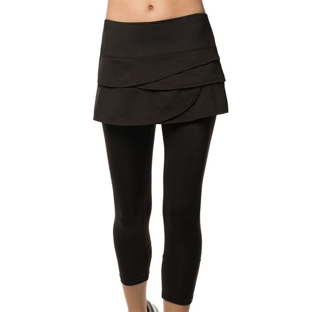 Lucky in Love Scallop Capri - Black