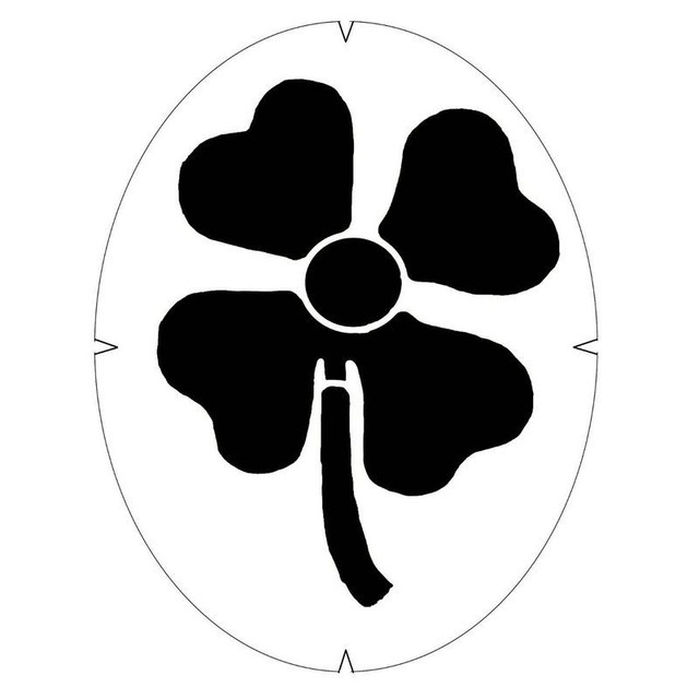 Tourna 4 Leaf Clover Stencil