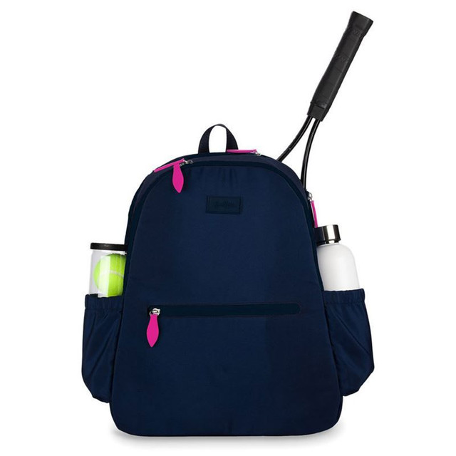 Ame and Lulu Courtside 2.0 Backpack - Navy/Pink