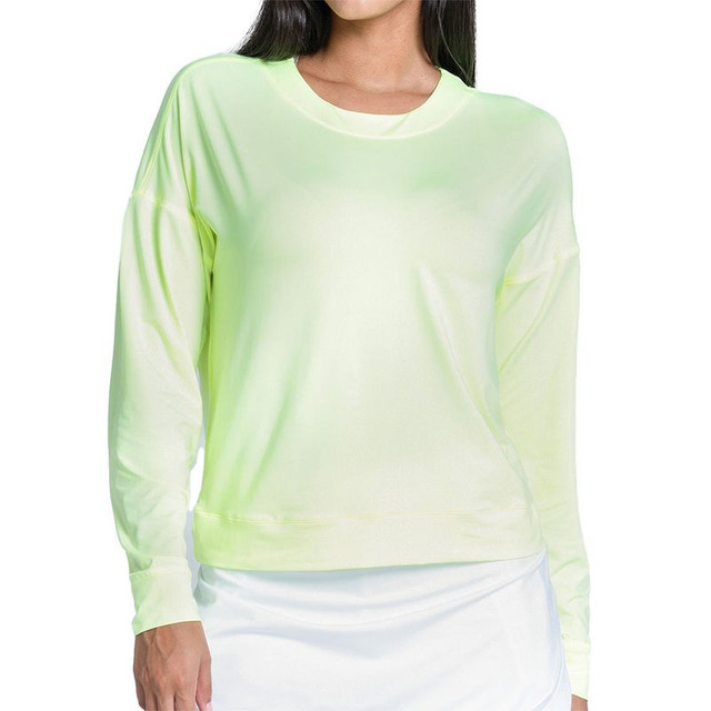 Lucky in Love L UV Protection Hype Long Sleeve Top - Lemon Frost
