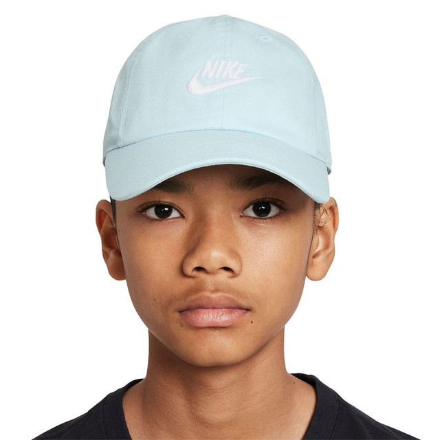 Nike Club Kids Hat - Glacier Blue/White