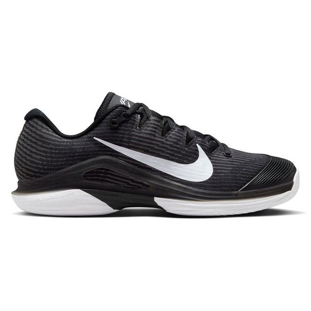 Nike Zoom Vapor 12 Mens Tennis Shoe - Black/White/Dark Smoke Grey