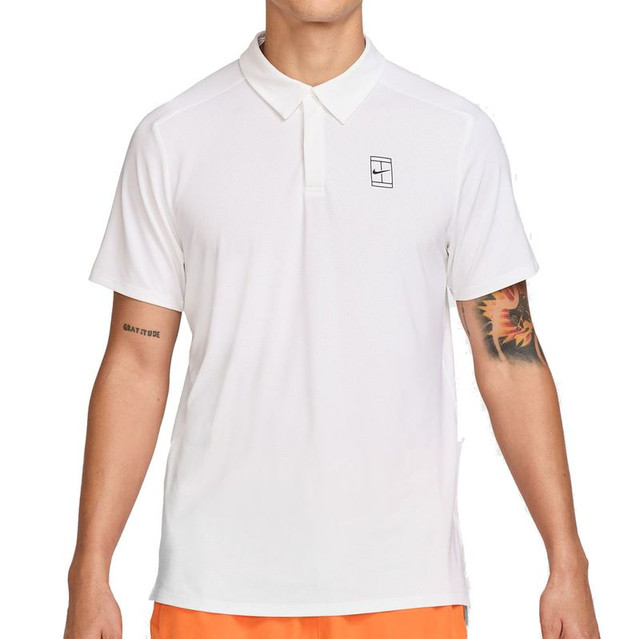 Nike Court Advantage Polo - White/Black