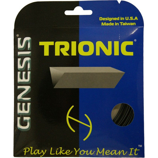 Genesis Trionic 16G Black Tennis String