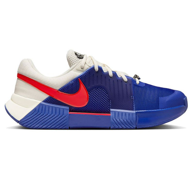 Nike Zoom GP Challenge 1 Premium Mens Tennis Shoe - Deep Night/Lt Crimson/Pale Ivory