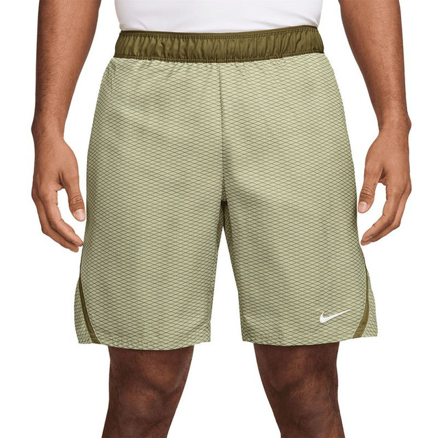 Nike Court Victory Printed Short - Olive Aura/White