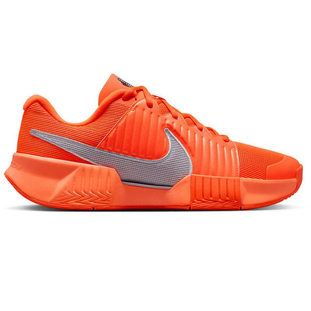 Nike Zoom GP Challenge Pro Premium Mens Tennis Shoe - Hyper Crimson/Metallic Silver