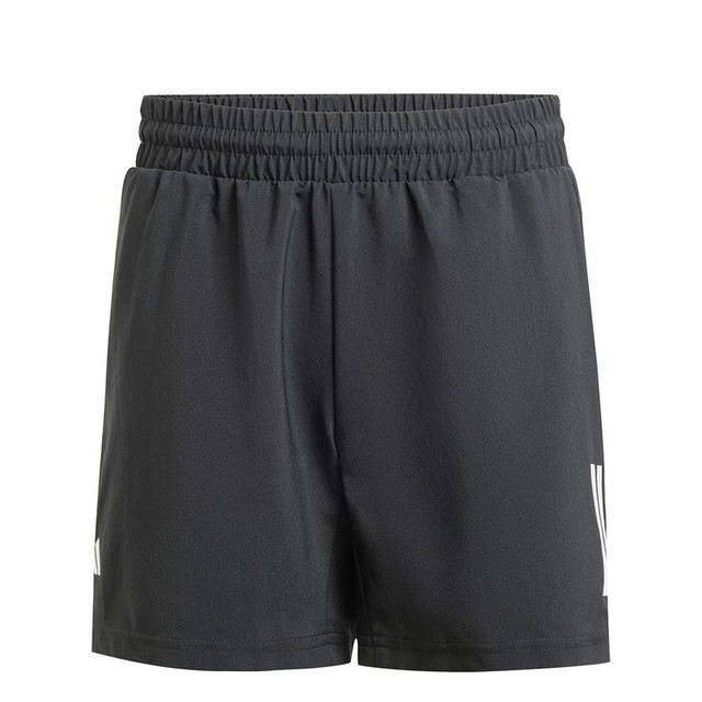 adidas Club 3 Stripe Boys Short - Black