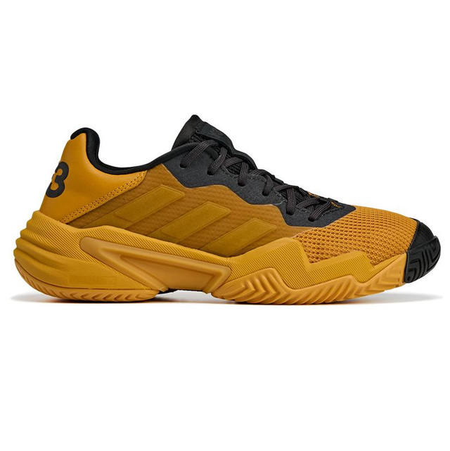 adidas Barricade 13 Y-3 Womens Tennis Shoe - Collegiate Gold/Black