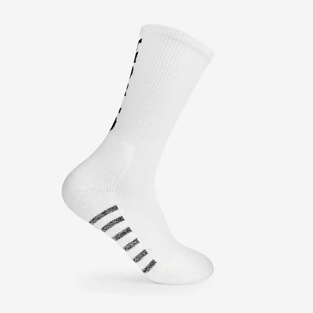 Thorlo Light Cushion Crew Pickleball Sock - White