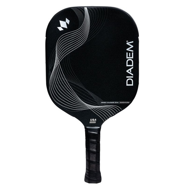 Diadem Icon Infinity Max Black/White Pickleball Paddle