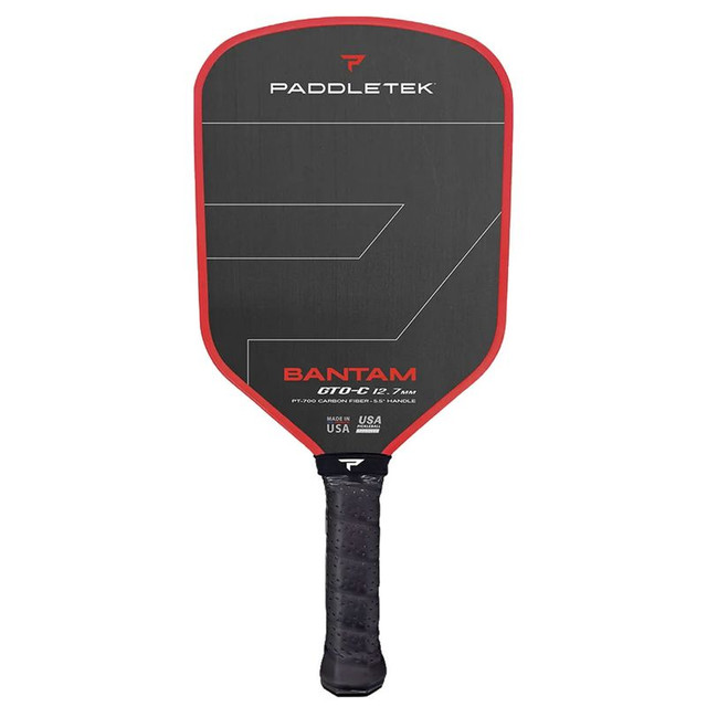 Paddletek Bantam GTO-C 12.7mm Fire Red Pickleball Paddle