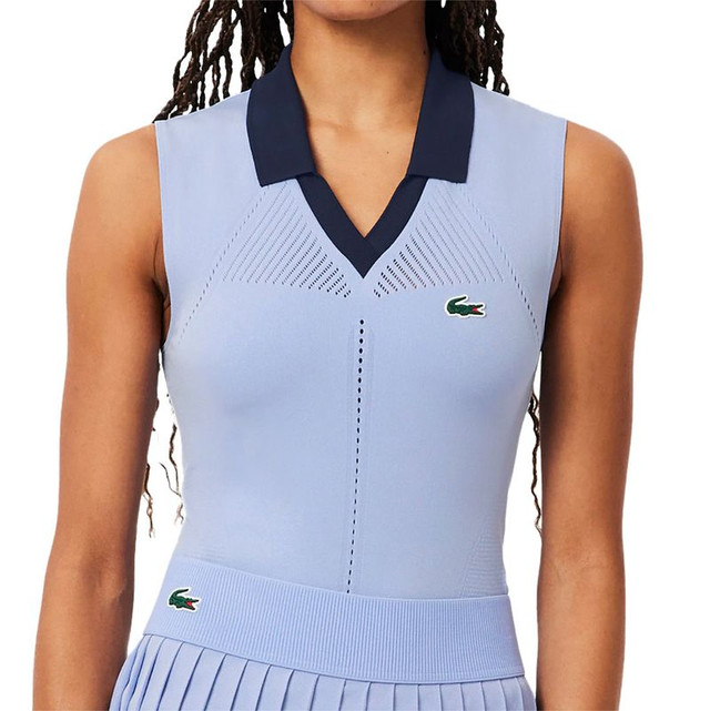 Lacoste On Court Sleeveless Tank Top - Lavender
