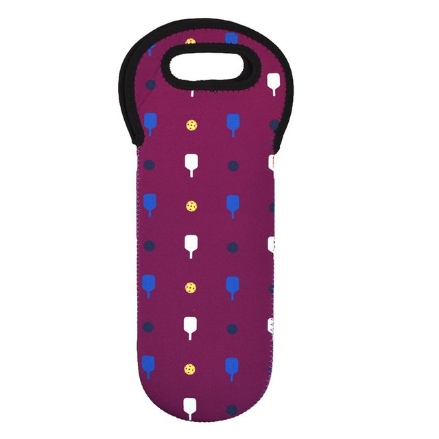 Racquet Inc Pickleball Wine Tote - Plum