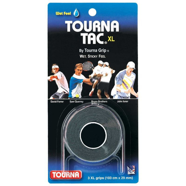 Tourna Tac White OverGrip (3 Pack)