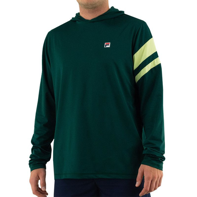 Fila Essentials Long Sleeve Hoodie - Green