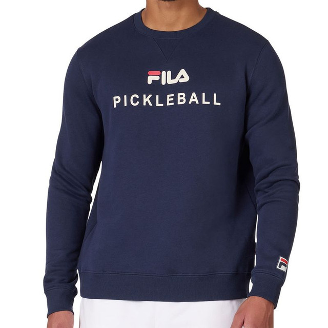 Fila Pickleball Crewneck Sweatshirt - Fila Navy