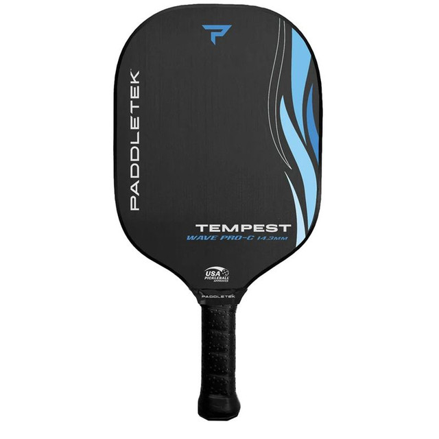 Paddletek Tempest Wave Pro-C 14.3 Blue Pickleball Paddle